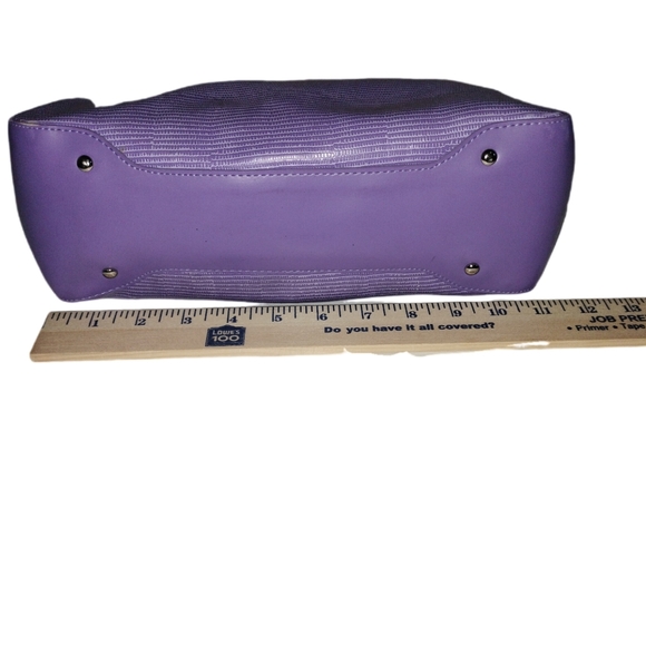 Lilac purple handbag - Picture 6 of 12